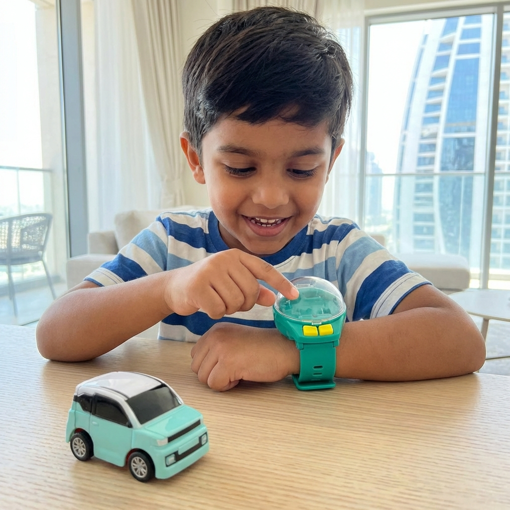 Remote-Controlled Mini Bracelet Car
