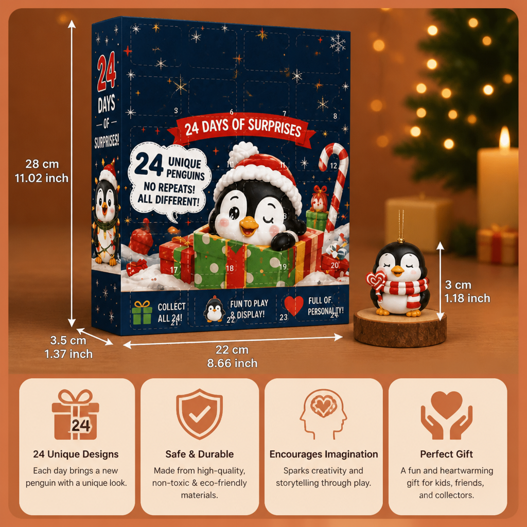 24-Day Penguin Advent Calendar