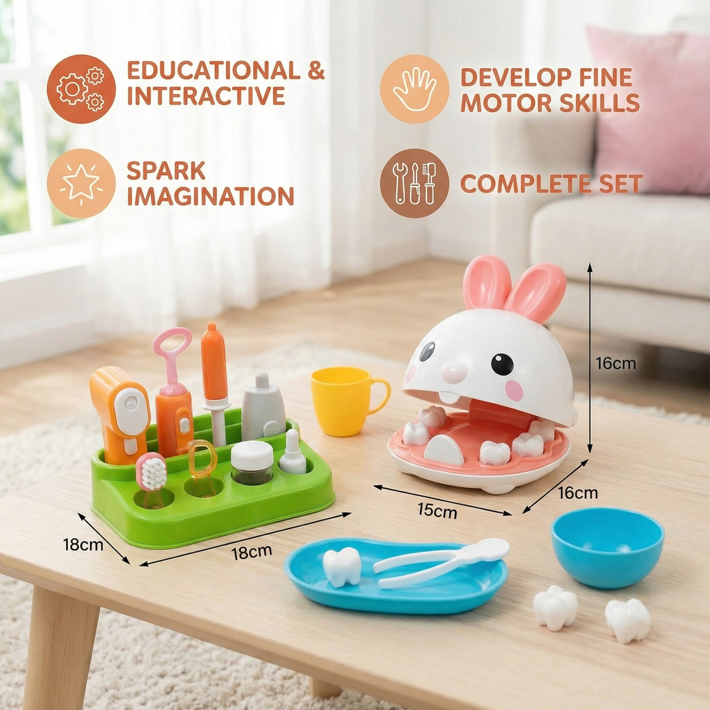 Mini Dentist Bunny Game