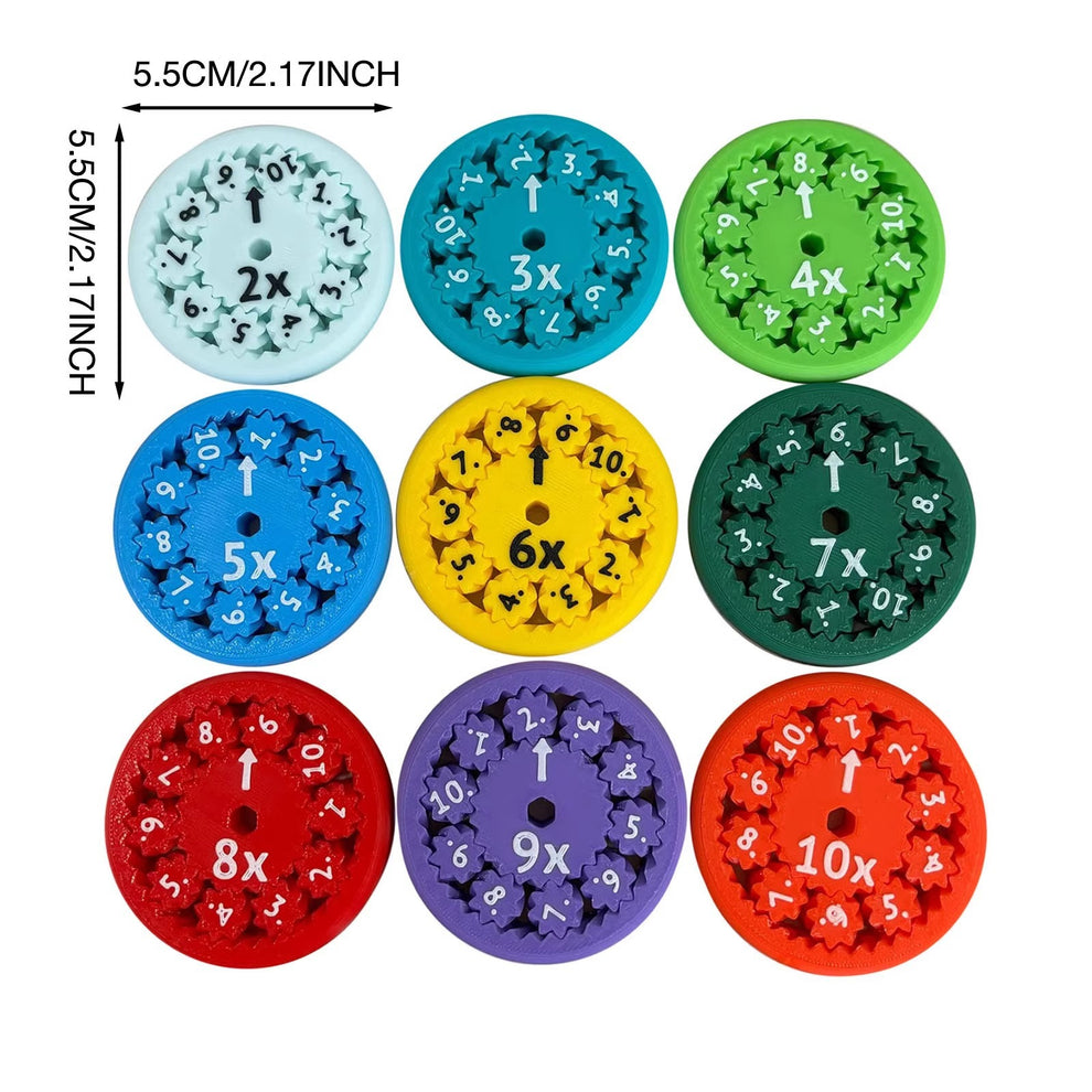 Math Learning Game Fidget Spinner