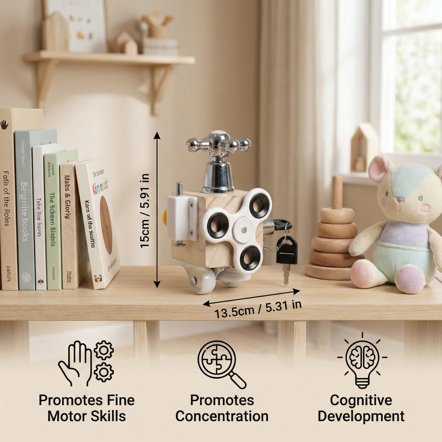 Montessori Play & Learning Cube