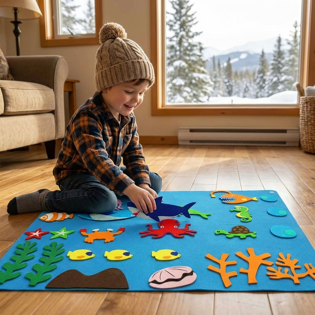 Montessori Felt Worlds
