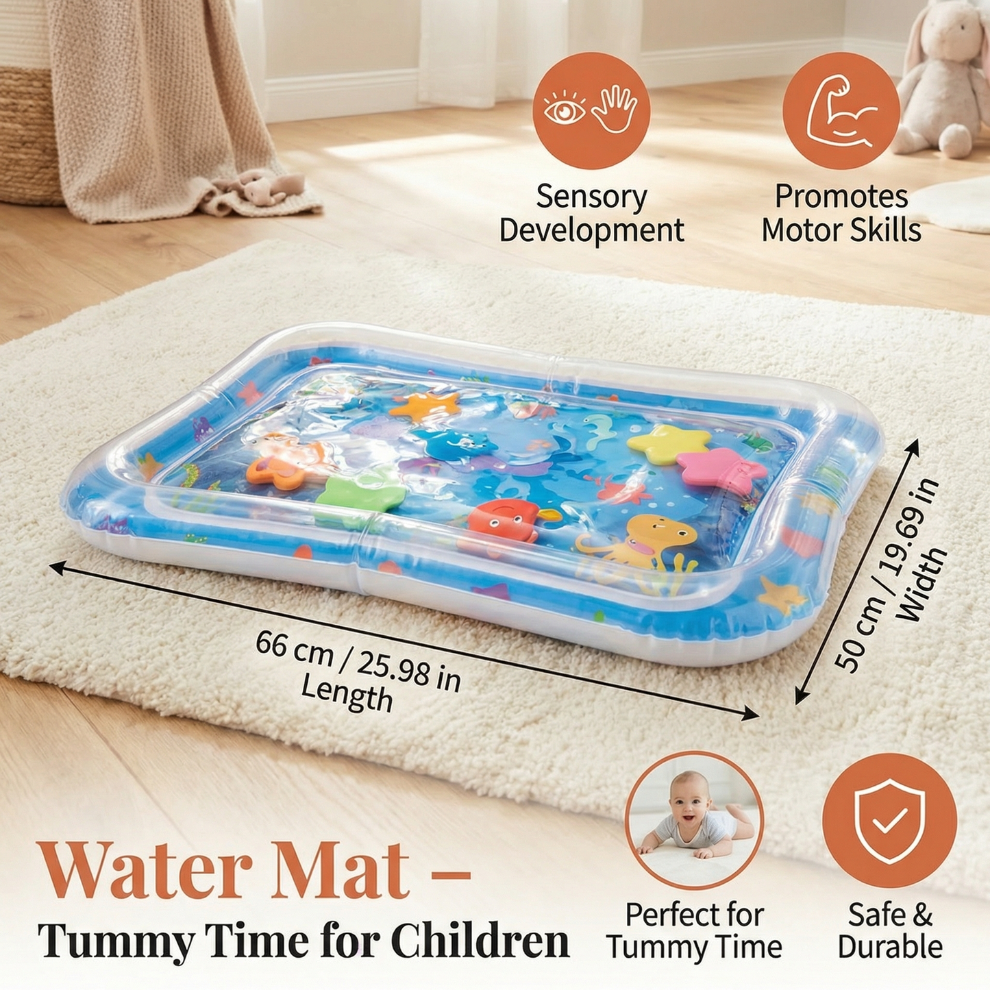 Water Mat – Tummy Time for Children