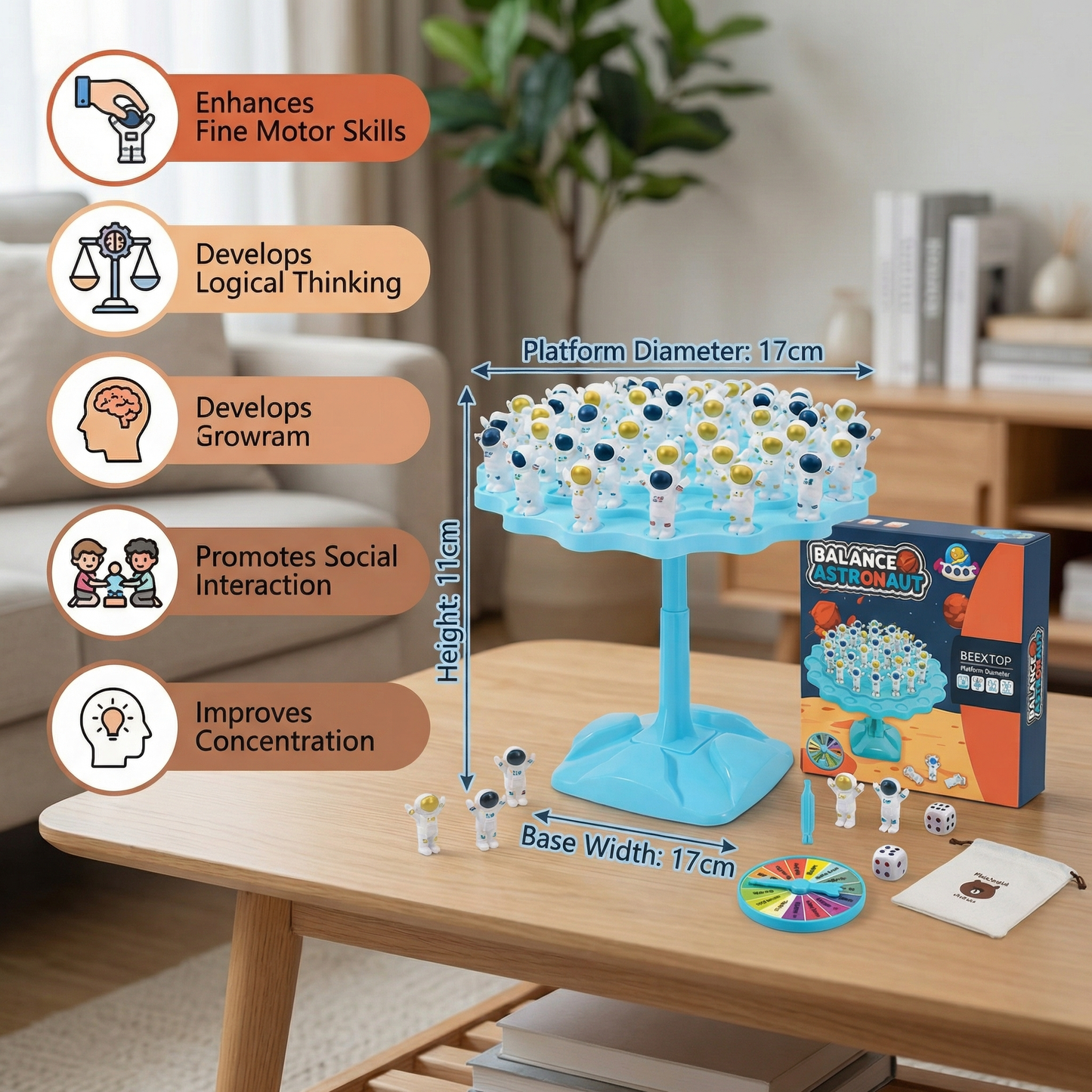 Astronaut Balancing Game