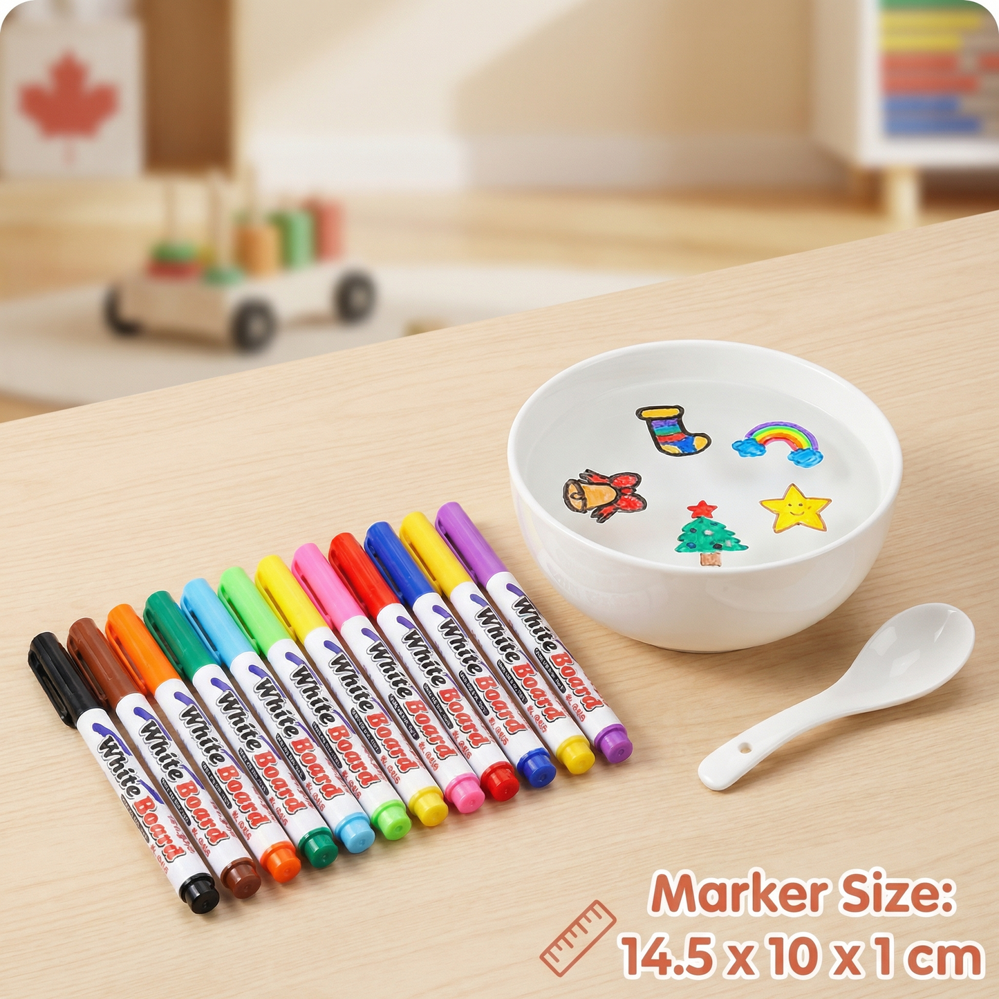 Magical Markers for Floating Drawings (12 Pieces)
