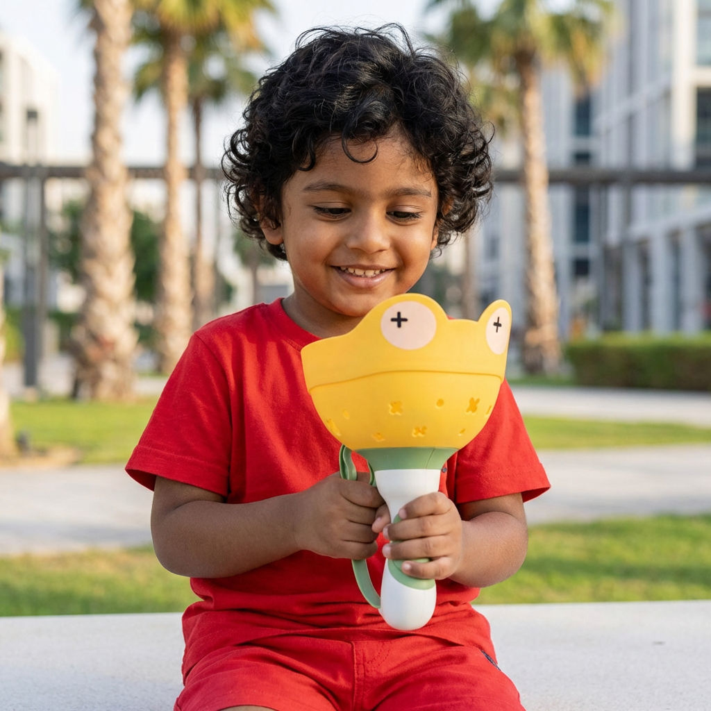 Flying Propeller Toy with Pull String Starter