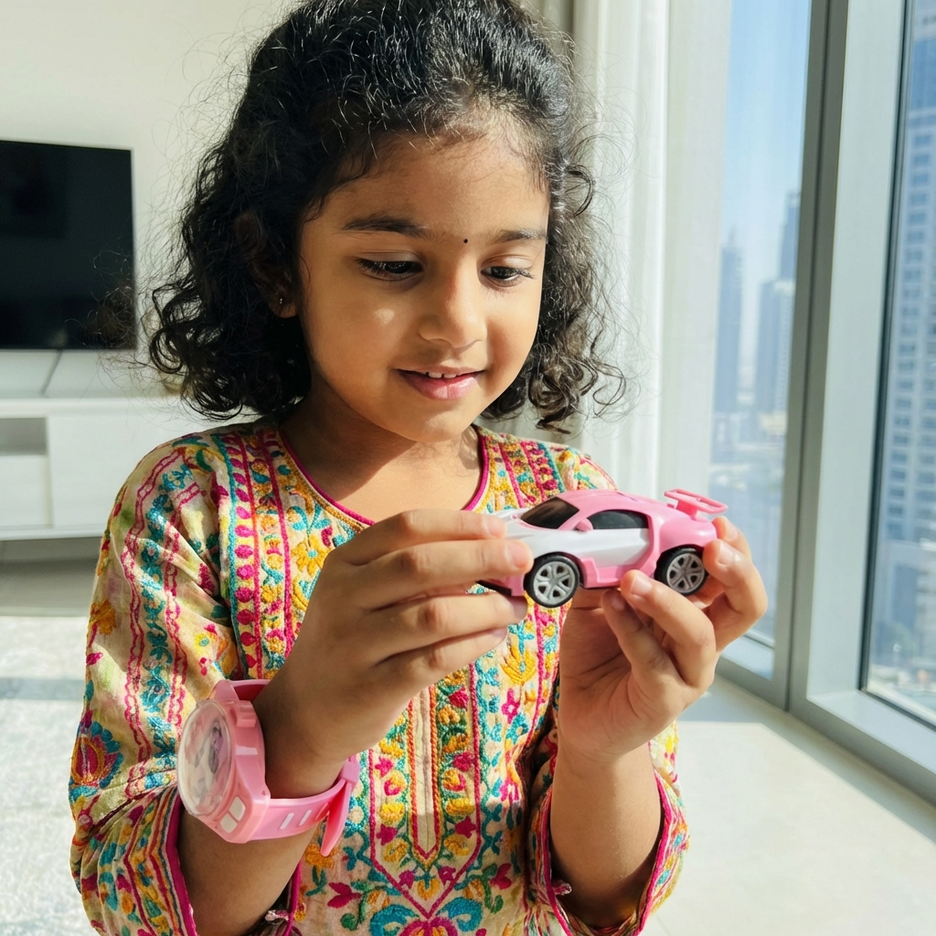 Remote-Controlled Mini Bracelet Car