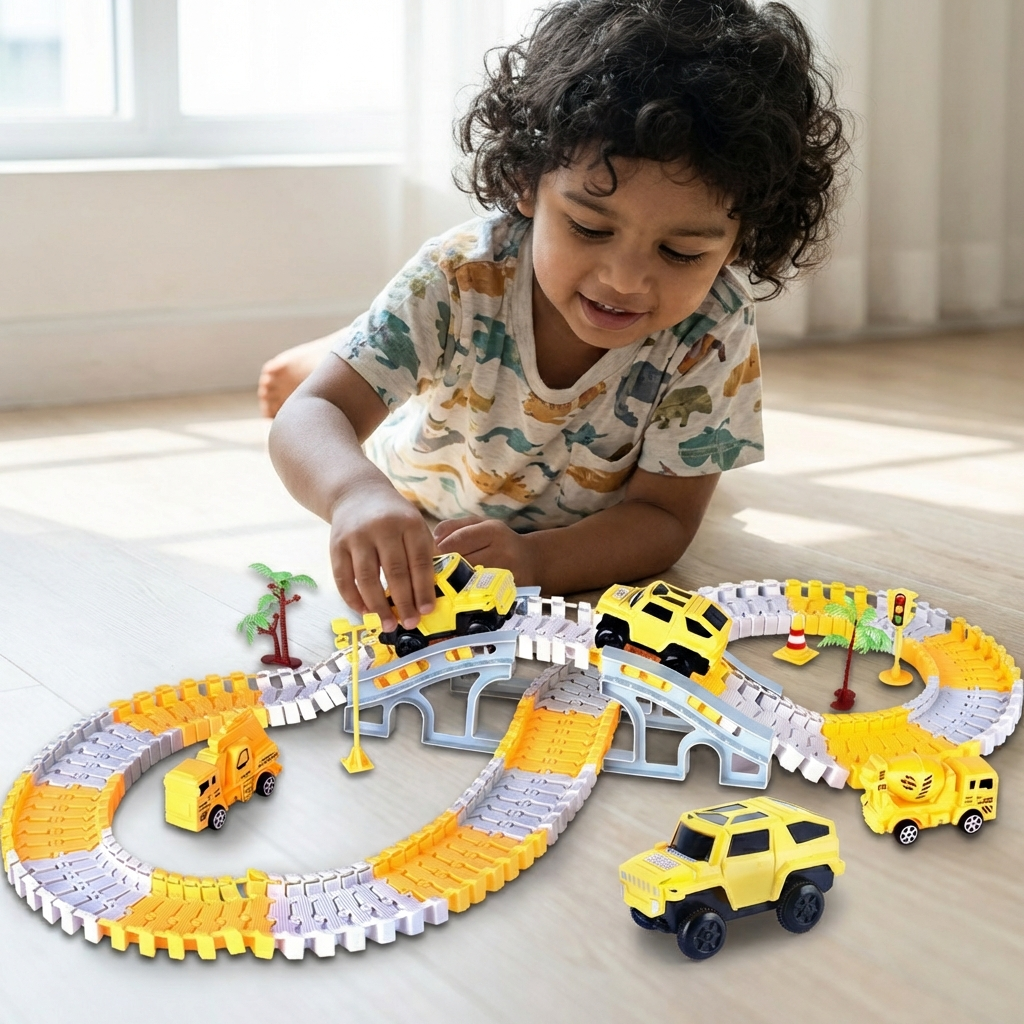 Adventure Racetrack with Track Cars