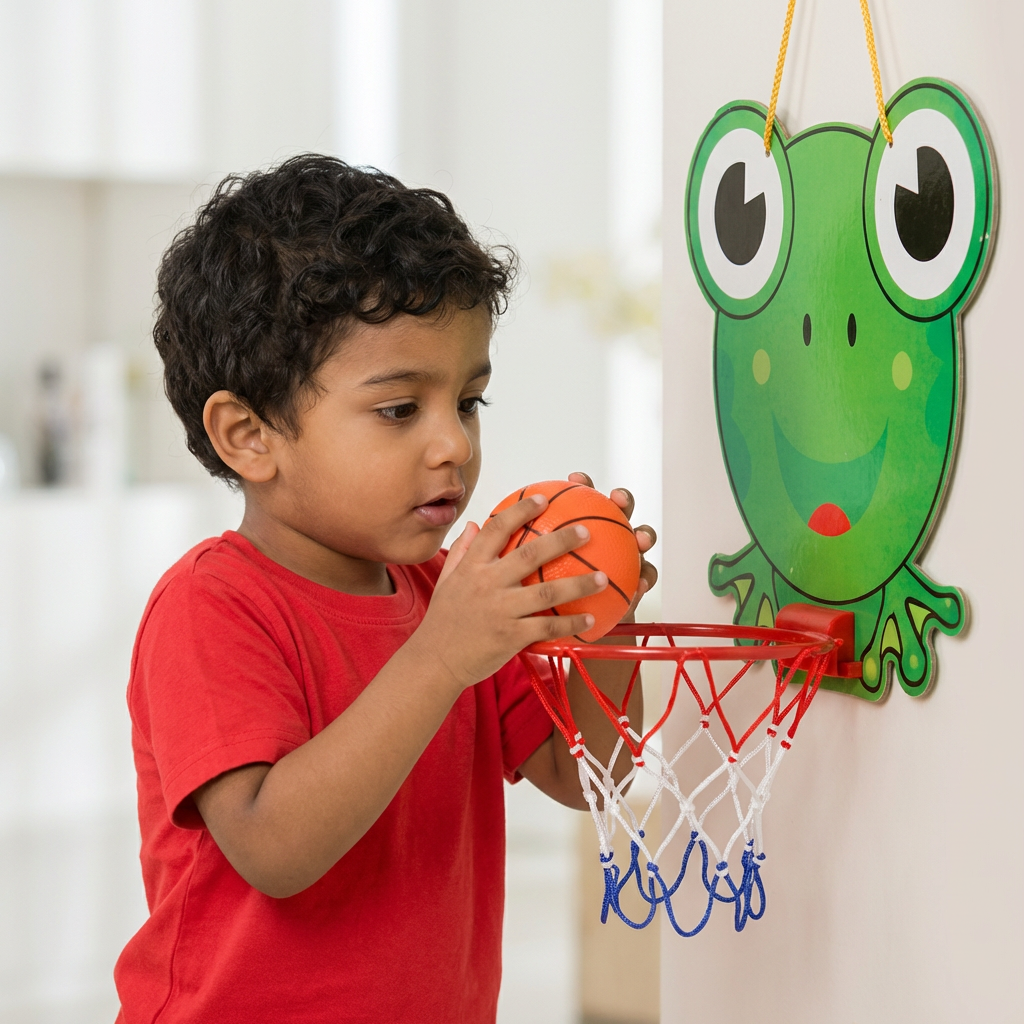 Cute Animal Basketball Set for Kids