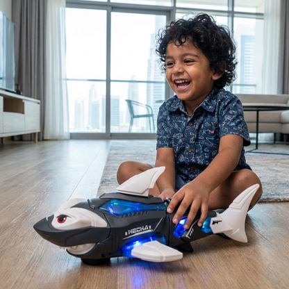Light-Up Music Shark Children's Toy