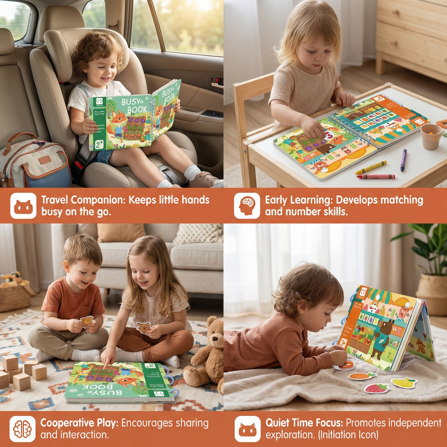 Sensory Montessori Activity Book