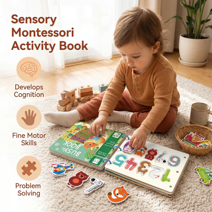Sensory Montessori Activity Book