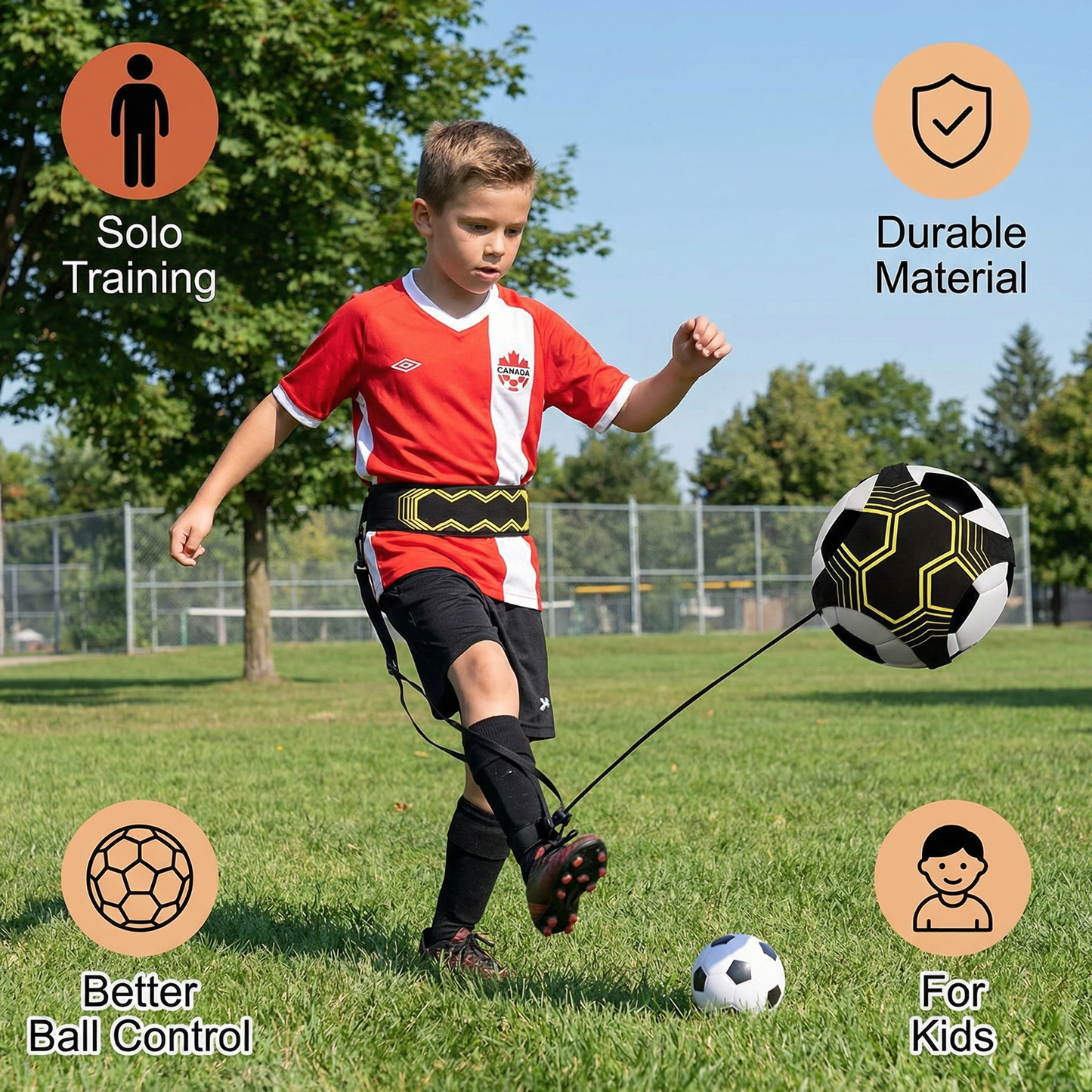 Soccer Training Belt for Better Ball Control