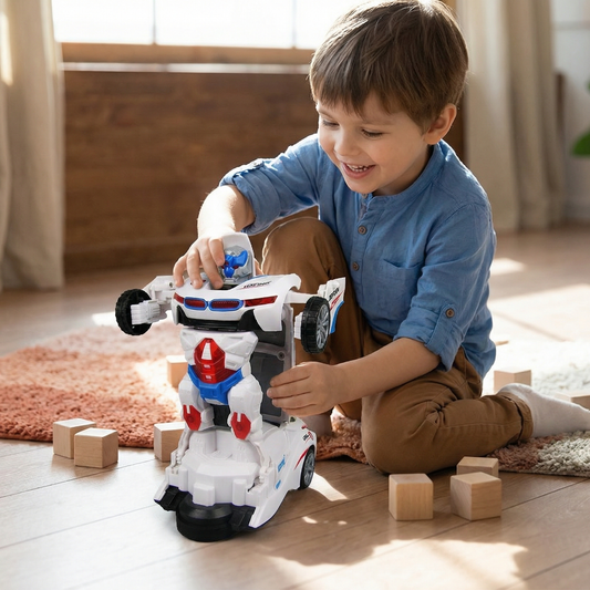 Transformable Race Car Toy