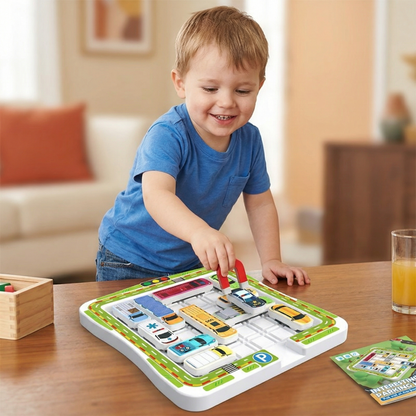 Logical Thinking - Car Parking Puzzle Toy for Kids
