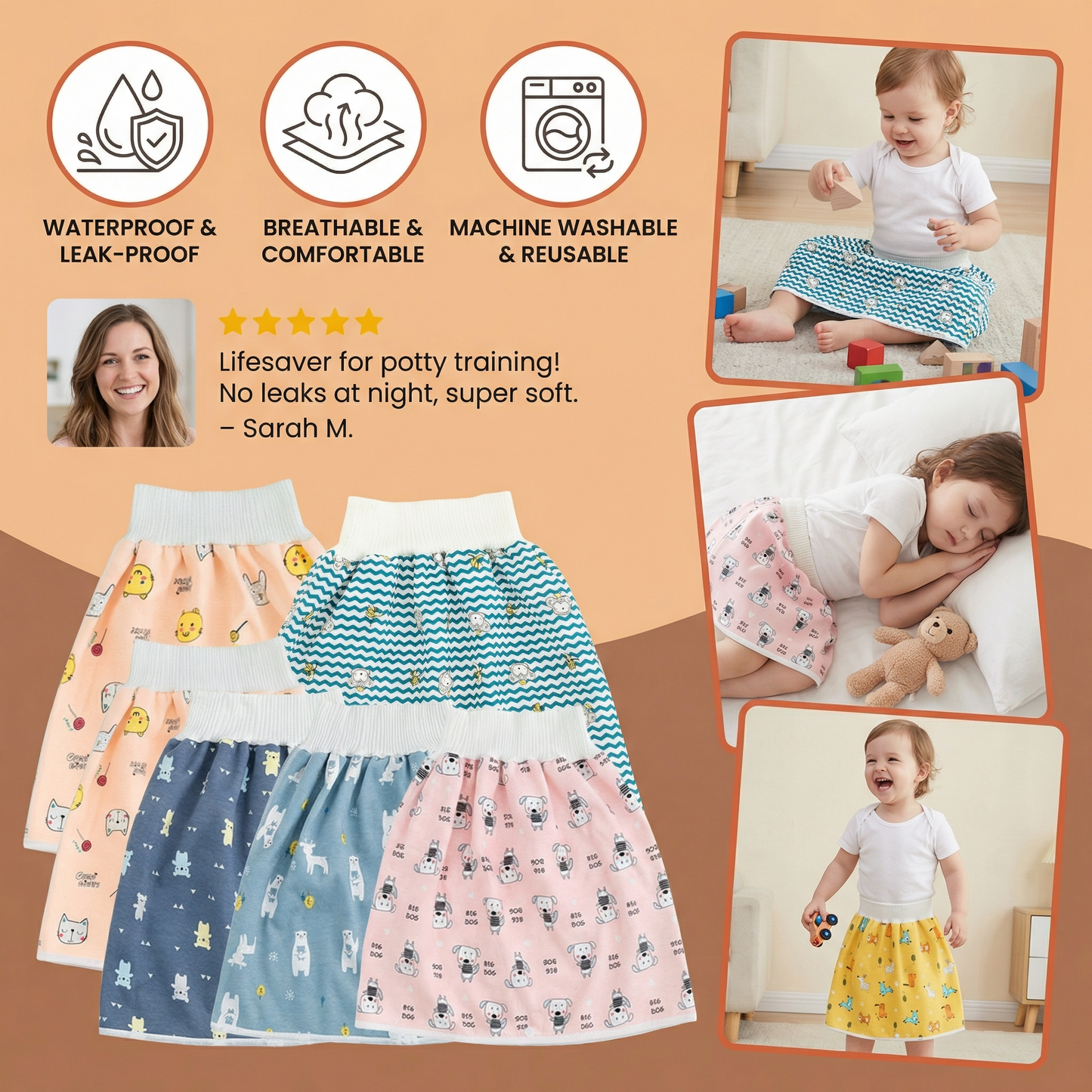 Waterproof Baby Potty Training Pants