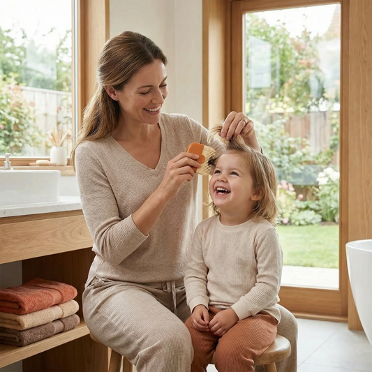 Child-Friendly and Gentle Haircut Comb