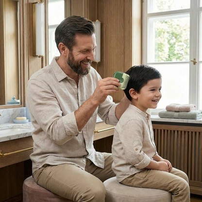Child-Friendly and Gentle Haircut Comb