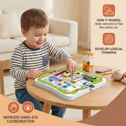 Logical Thinking - Car Parking Puzzle Toy for Kids