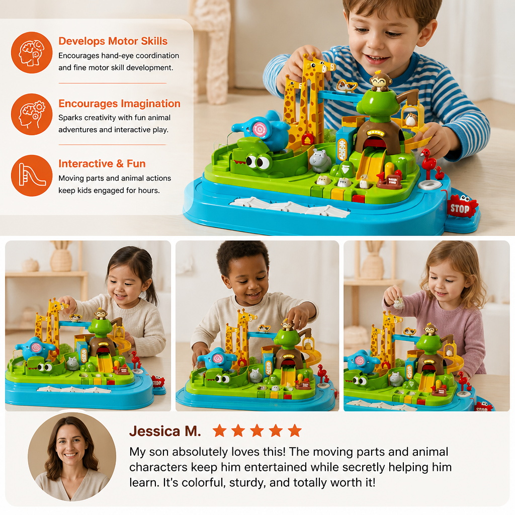 Zoo Adventure Track Toy