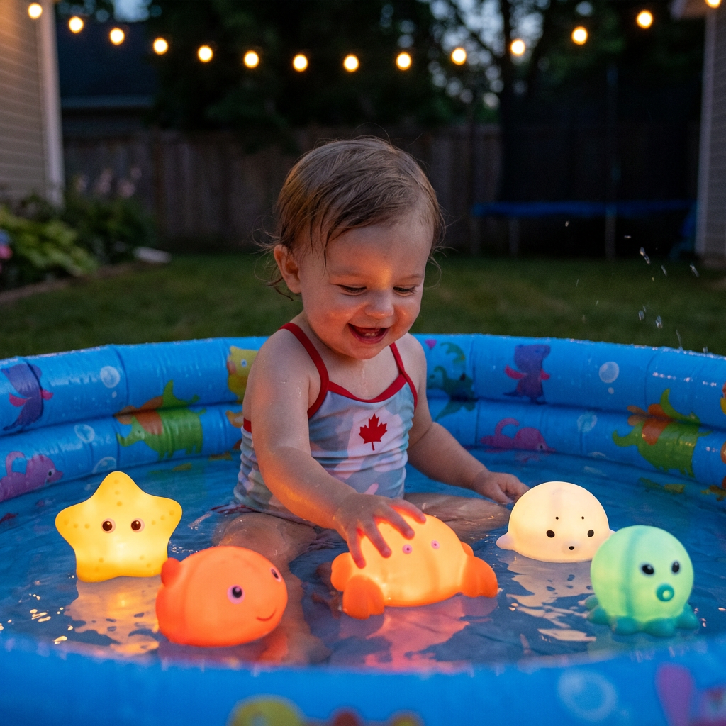 Glowing Bath Animals