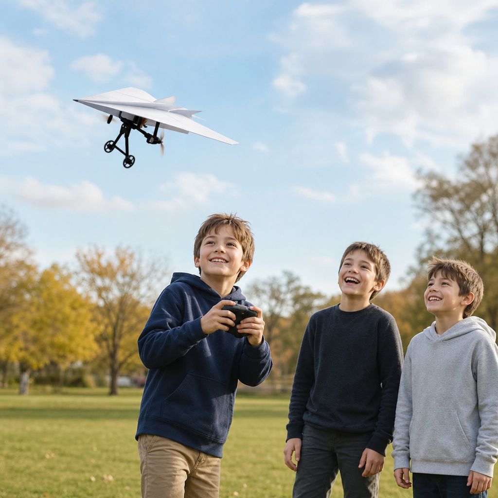 DIY Remote Control Paper Airplane Kit