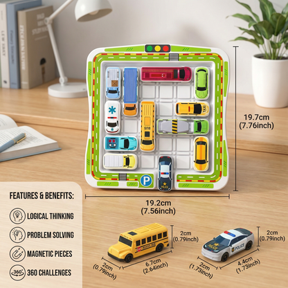 Logical Thinking - Car Parking Puzzle Toy for Kids