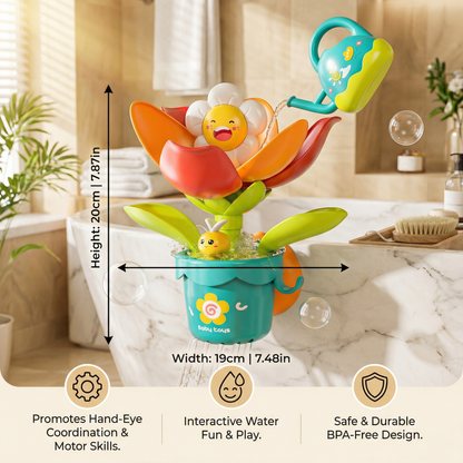 Flower Fun Bath Toy with Watering Can