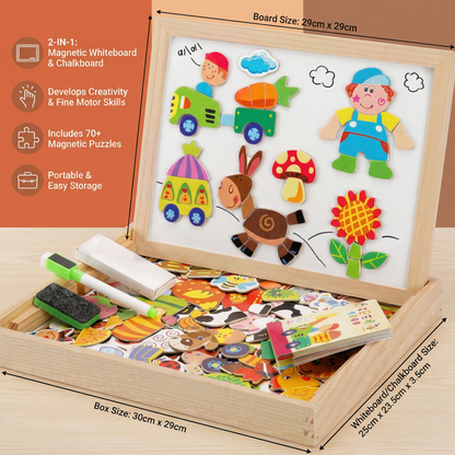2-in-1 Montessori Drawing Board