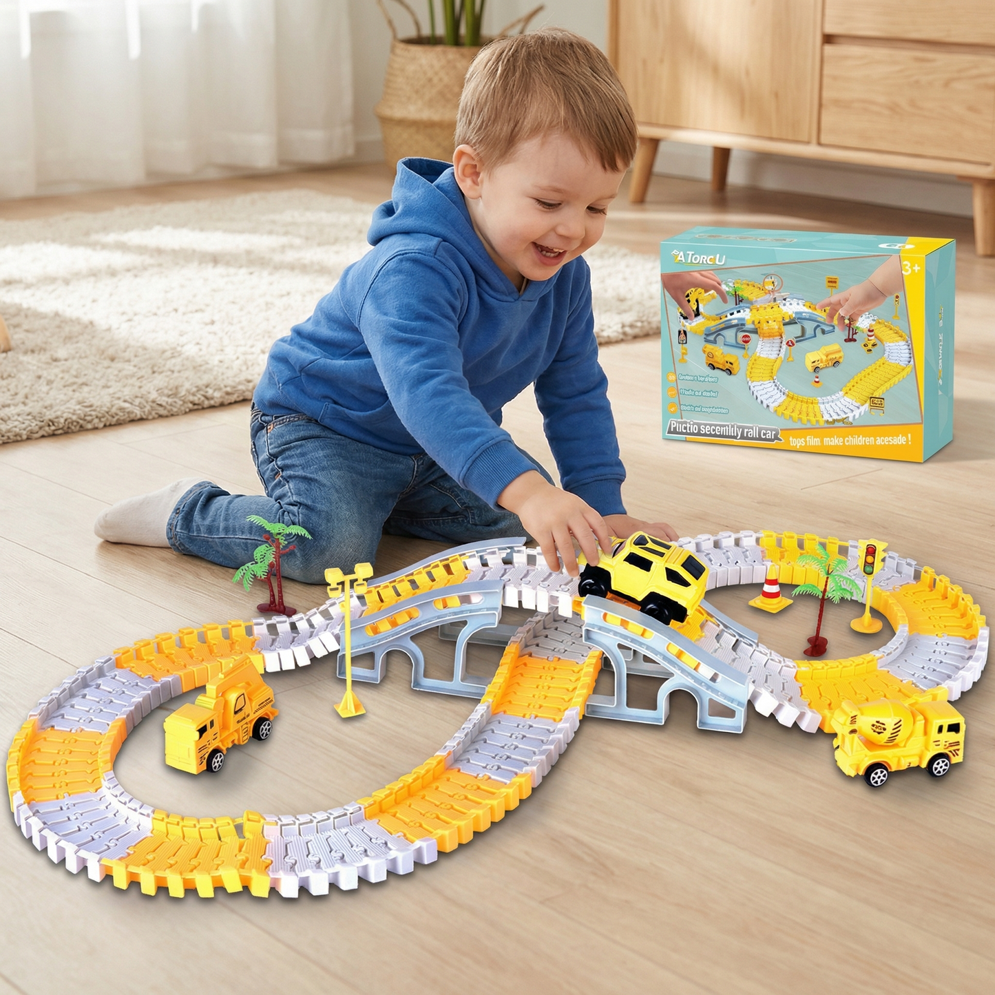 Adventure Racetrack with Track Cars