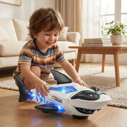 Light-Up Music Shark Children's Toy