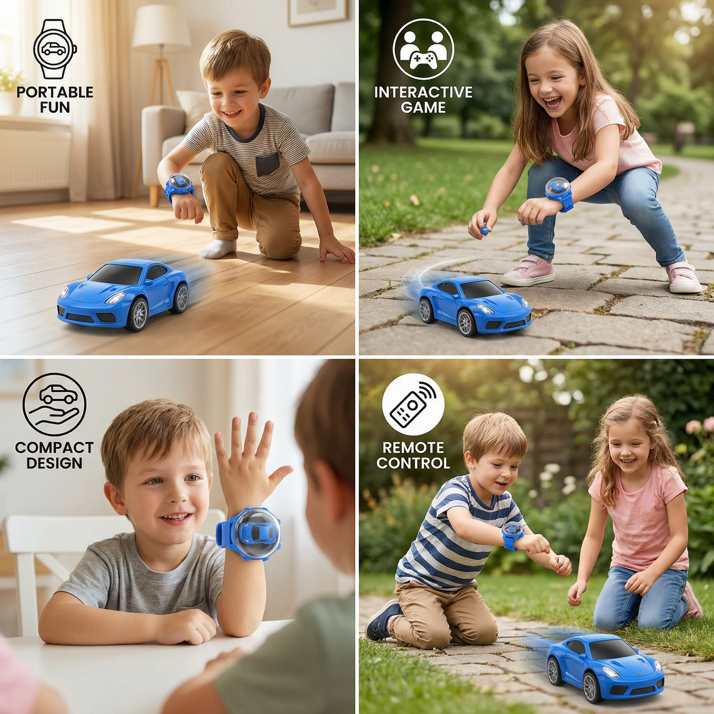 Remote-Controlled Mini Bracelet Car