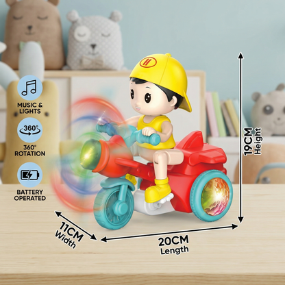 Glowing Music Kids Stunt Scooter Toy