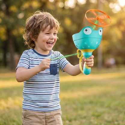 Flying Propeller Toy with Pull String Starter