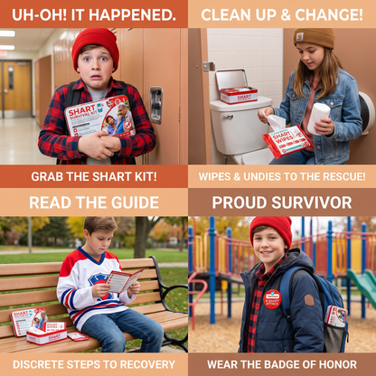 Funny Shart Survival Kit – Ultimate Poop Prank Gift Set