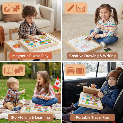 2-in-1 Montessori Drawing Board