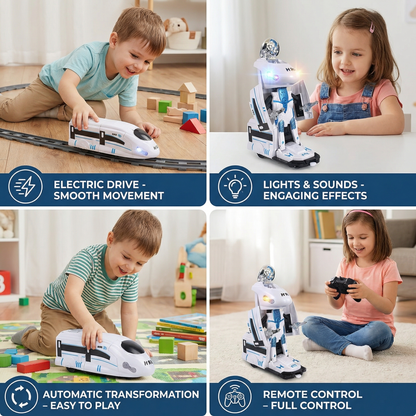 Transforming Robot Train Toy