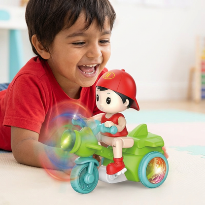 Glowing Music Kids Stunt Scooter Toy