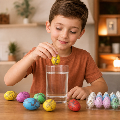 Hatching Dinosaur Egg Kit – Grow-in-Water Dino Eggs with Surprise Toys