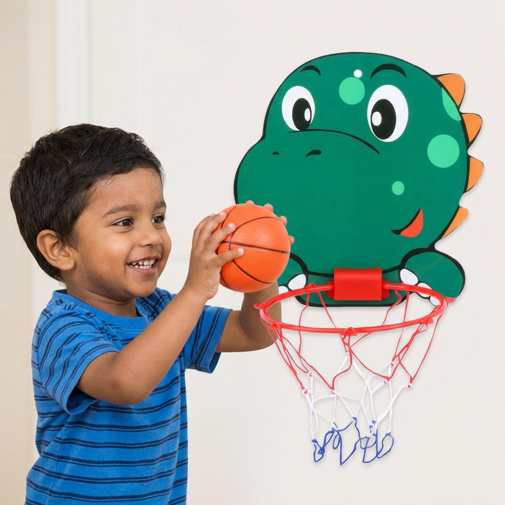 Cute Animal Basketball Set for Kids