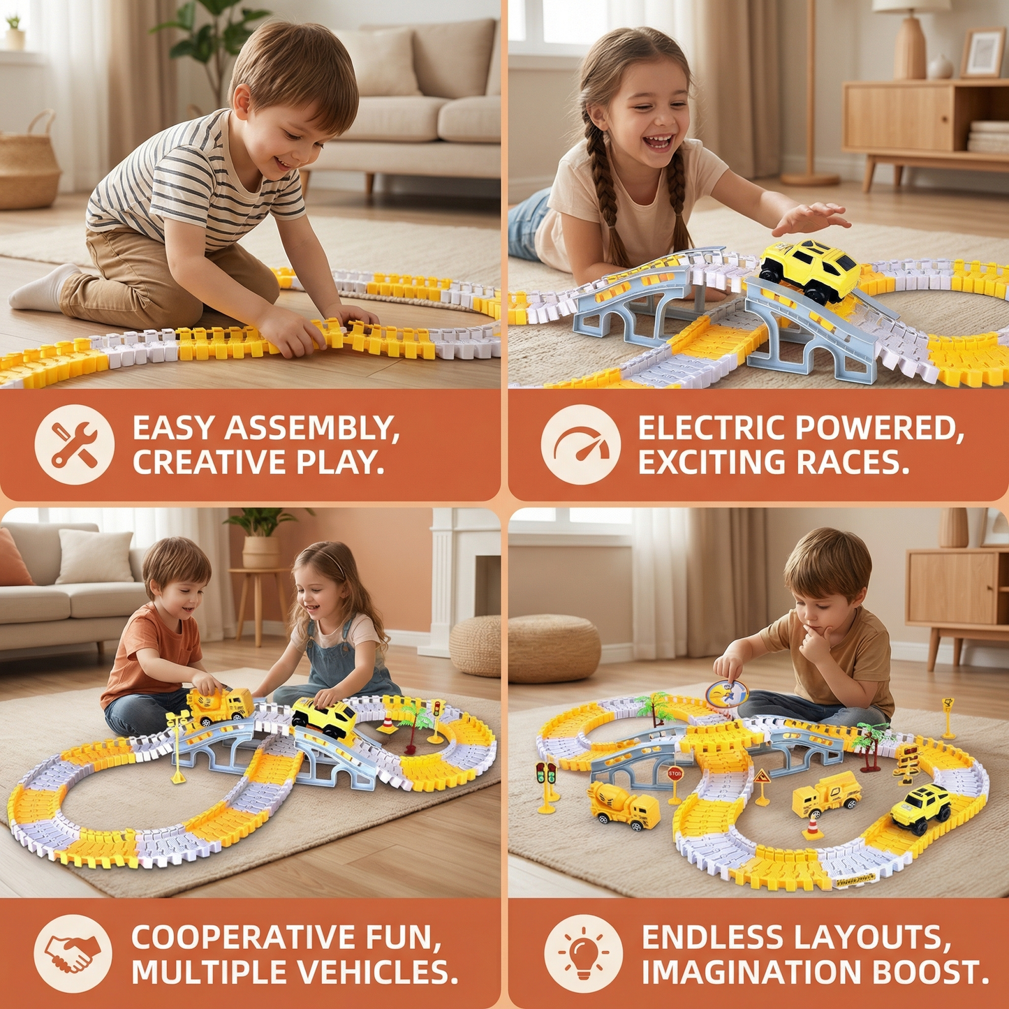 Adventure Racetrack with Track Cars