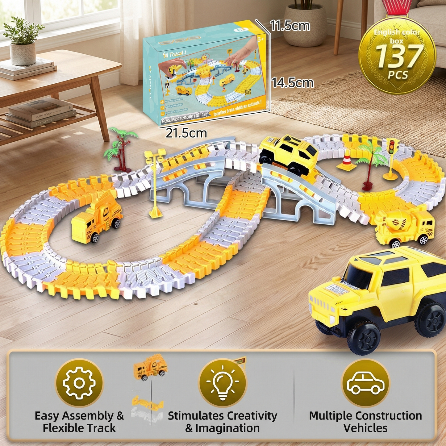 Adventure Racetrack with Track Cars