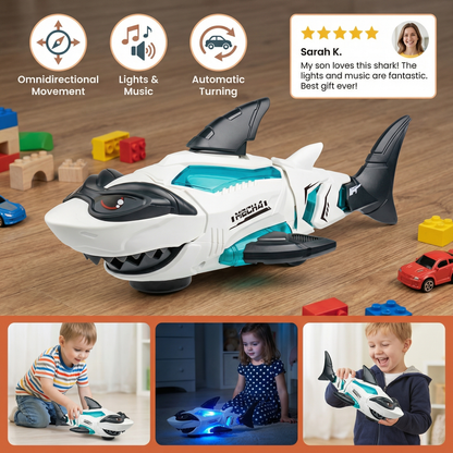 Light-Up Music Shark Children's Toy