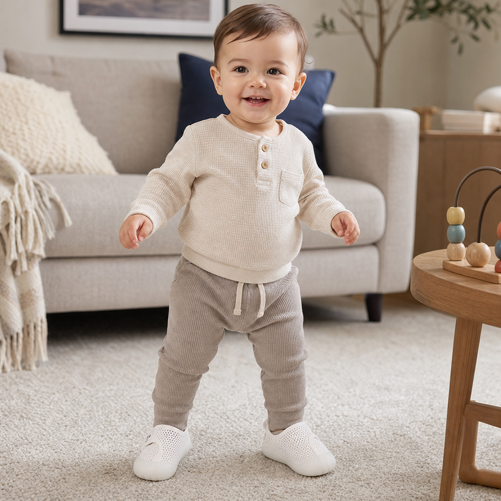 Comfortable Baby Shoes with Soft, Non-Slip Soles