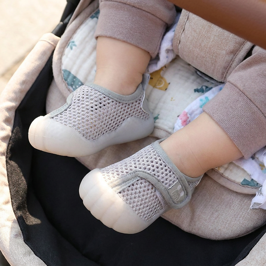 Comfortable Baby Shoes with Soft, Non-Slip Soles