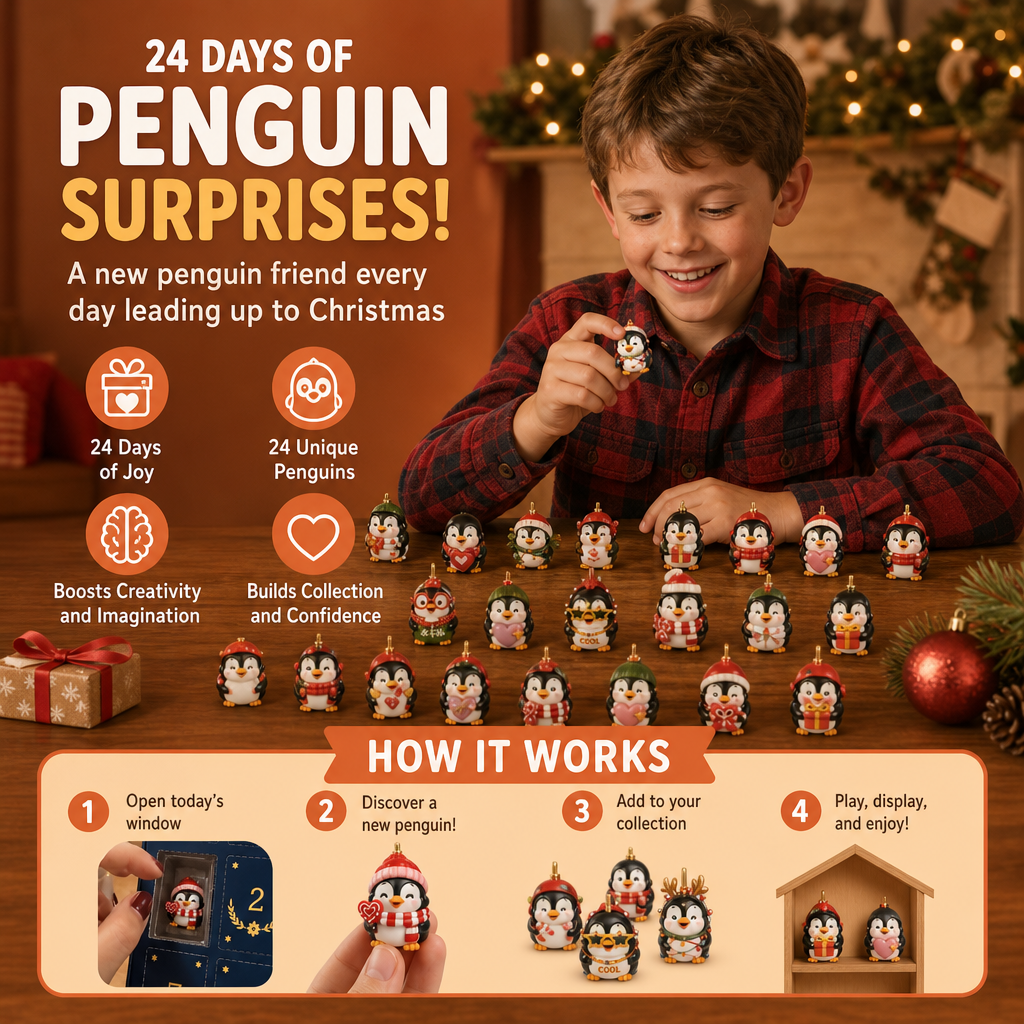 24-Day Penguin Advent Calendar