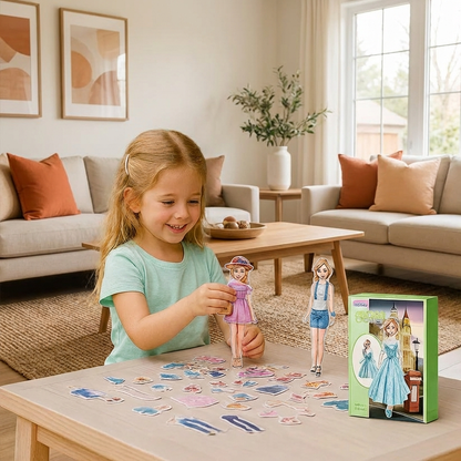 Magnetic Fashion Playset for Children