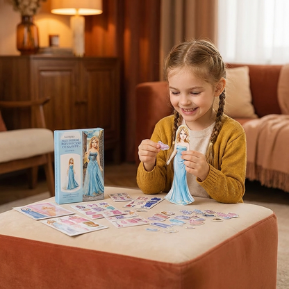 Magnetic Fashion Playset for Children