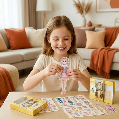 Magnetic Fashion Playset for Children