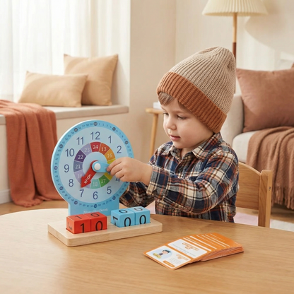 Educational Montessori Time Learning Toy